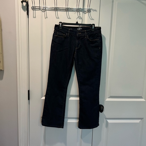 Ann Taylor loft curvy bootcut size 4 - Picture 1 of 8